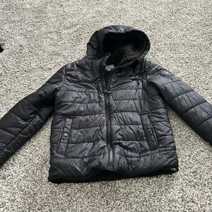 Michael Kors Kids Charcoal Puffer Jacket 14/16